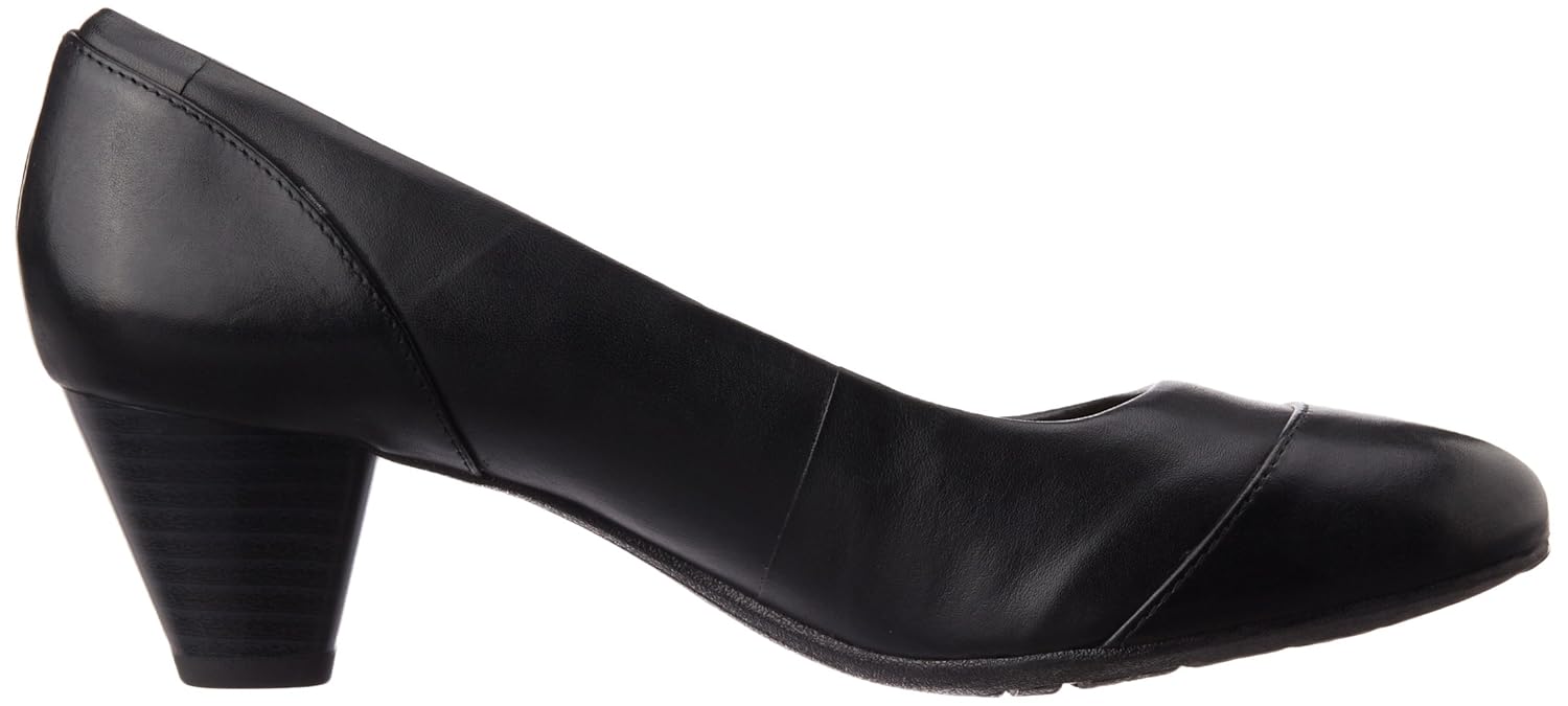 clarks women's denny harbour leather pumps