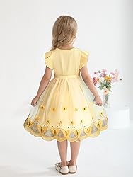 Toddler Girl Tulle Dress Summer Ruffle Sleeveless
