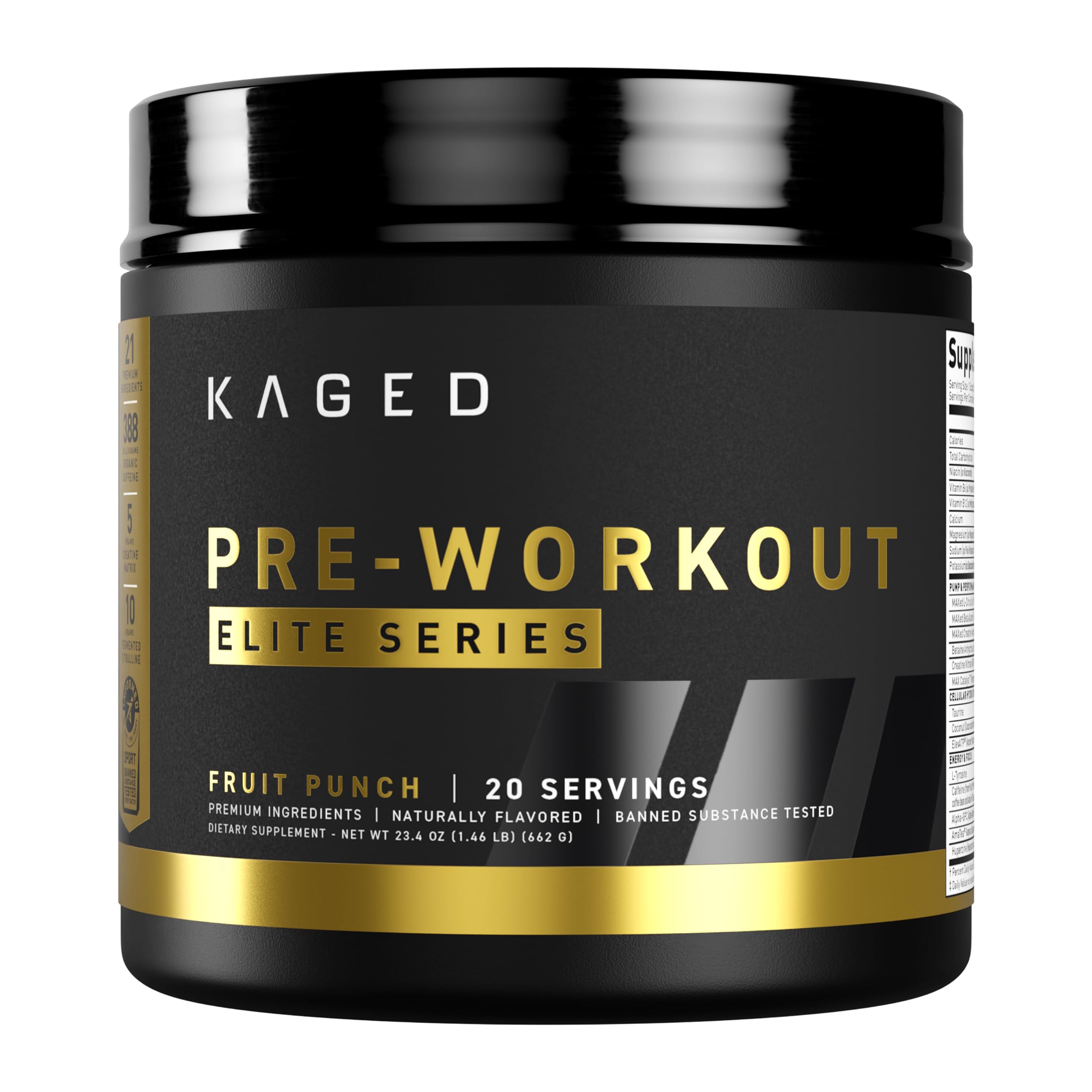 Pre-Workout Elite Series (Fruit Punch)
