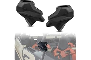 SAUTVS Central Cage Trim Cover for Can-Am Maverick X3 MAX, Plastic Central Cage Protection Shield Guard Plate for Can Am Maverick X3 MAX 2017-2025 Accessories (2PCS, Replace #705015490, 705015489)