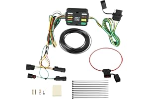 56335 4-Pin Trailer Wiring Kit for Car Vehicle-Side Trailer Wire, Fit for Select Ford Escape, Black
