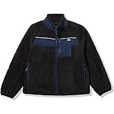 Lacoste Men's Colorblock Sherpa Fleece Jacket