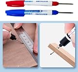 iHMeiju 8pcs Waterproof Deep Reach Markers Long Nose Permanent Ink 2mm Tip view 3