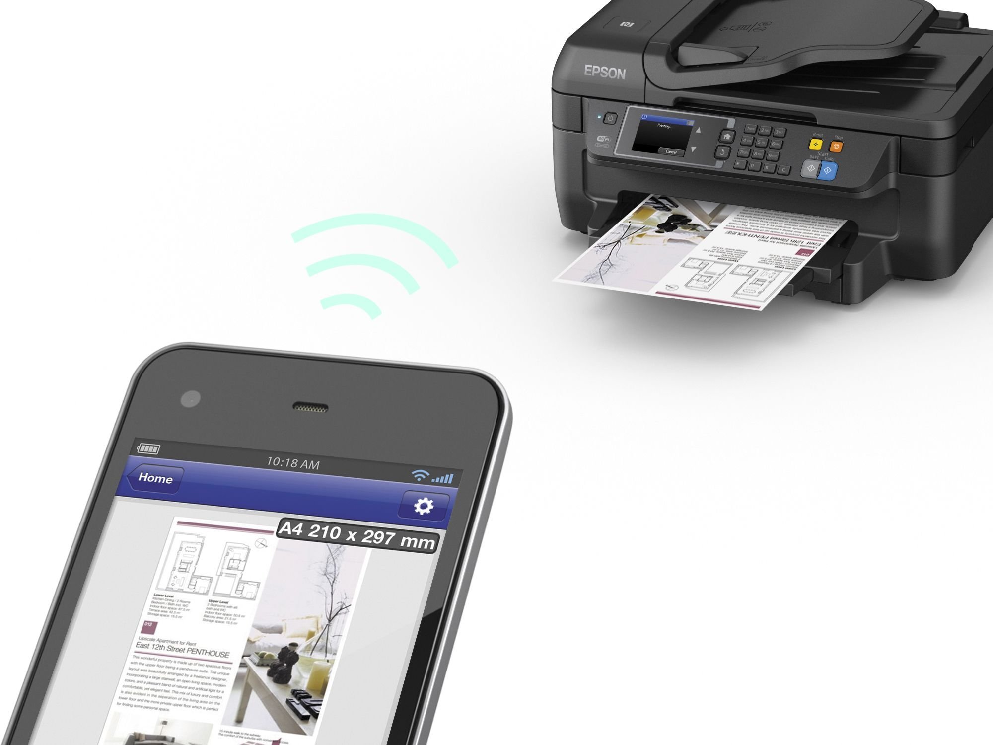 Epson Workforce WF 2760 DWF Multifunctional Printer Buy Online in UAE