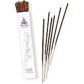 OneSoul Collection Lavender Vanilla Incense Sticks, Natural Incense Sticks, Insence-Sticks for Aromatherapy, Hand-Rolled Artisan Meditation Incense, Gift Set, 90-Mins Burn Time, 11 Inches, Pack of 20