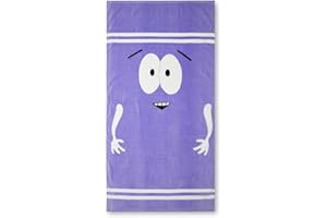 TOYNK South Park Towelie Bath Towel | Swimming Pool Travel Accessories for The Pool, Beach | Ultra Super Soft Cotton, Quick Dry Absorption | Home Decor Accessories for Bathroom, Gym, Spa | 30 x 60 Inches