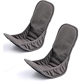 Lictin Reusable Incontinence Pads for Men, 2 Packs Pad for Mens for Urinary Leakage, Washable Incontinence Guards with Maximum Absorbency to Prevent Leaks