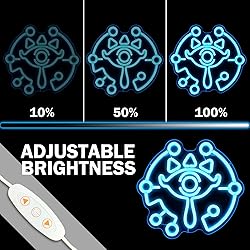 Sheikah Eye Neon Sign from LOZ Dimmable LoZ Neon