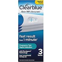 Clearblue Rapid Detection Pregnancy Test Kit, Home Pregnancy Test, 3 Tests