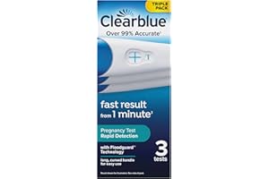 Clearblue Rapid Detection Pregnancy Test Kit, Home Pregnancy Test, 3 Tests