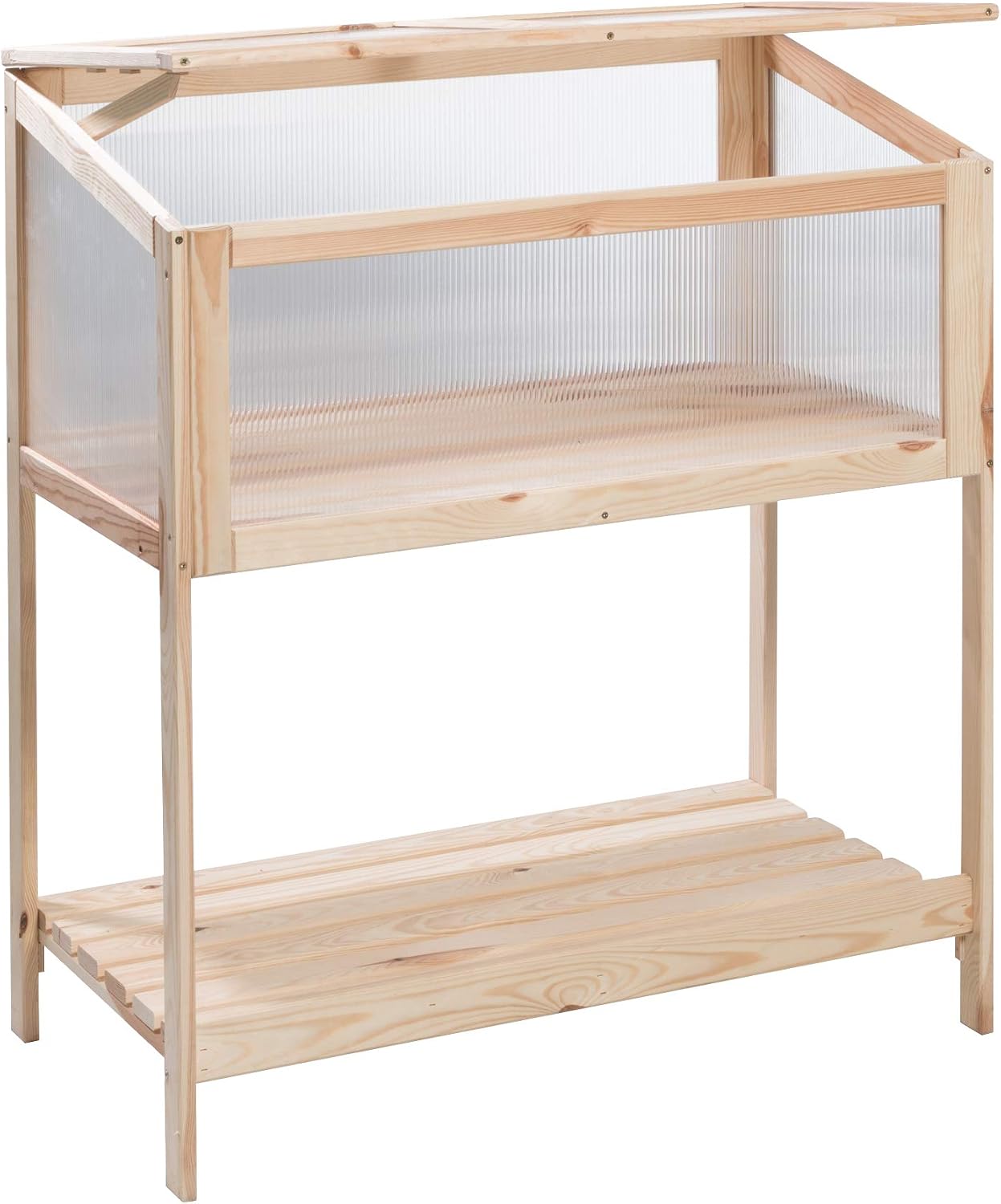 greemotion Cama Elevada de Plantas Mesa de Cultivo, Color de ...