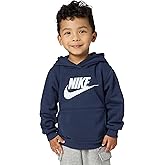Nike Kids' Sportswear Club Fleece Pullover Hoodie (Large Swoosh Logo)