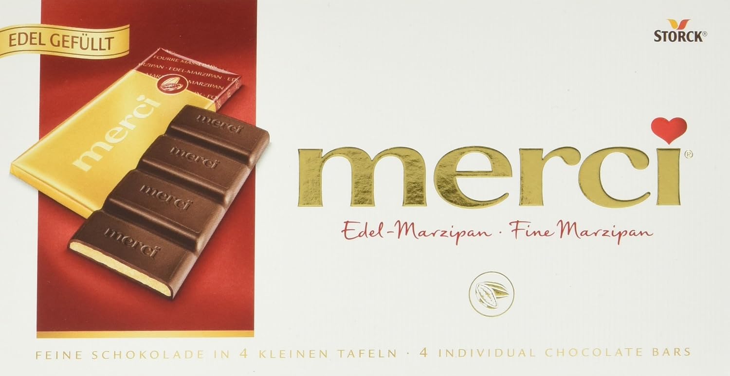 Merci Tafelschokolade Edel Marzipan Die Perfekte