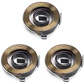 MroMax 3Pcs 42 x 8 x 0.8mm Drill Press Return Springs | Spring Steel, 1.65" OD, 3.28ft Expand Length, Inner/Outer Hook, for Replacing Sleeve Return Springs on Bench Drill Presses