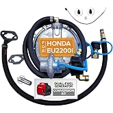 Hutch Mountain Generator Propane Conversion Kit for Honda EU2200i | Dual-Fuel Propane &amp; Gasoline Conversion. Portable Backup Kit for Home Emergencies, Camping, and RVs