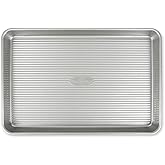 USA Pan Bakeware Nonstick Jelly Roll Baking Sheet Pan, Aluminized Steel
