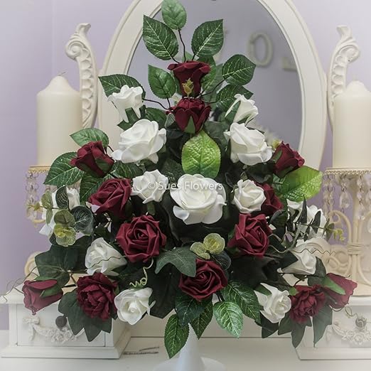Wedding Flowers Pedestal Arrangement For Church Or Venue In