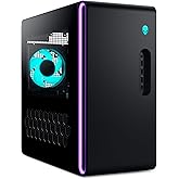 Alienware Aurora Gaming Desktop ACT1250 - Intel Core Ultra 7 265KF Processor, Liquid Cooled, NVIDIA GeForce RTX 5070, 32GB DDR5 RAM, 2TB SSD, 1000W Platinum Rated PSU, Windows 11 Home - Clear Panel