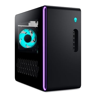 Alienware Aurora Gaming Desktop ACT1250 - Intel Core Ultra 7 265KF Processor, Liquid Cooled, NVIDIA GeForce RTX 5070, 32GB DDR5 RAM, 2TB SSD, 1000W Platinum Rated PSU, Windows 11 Home - Clear Panel