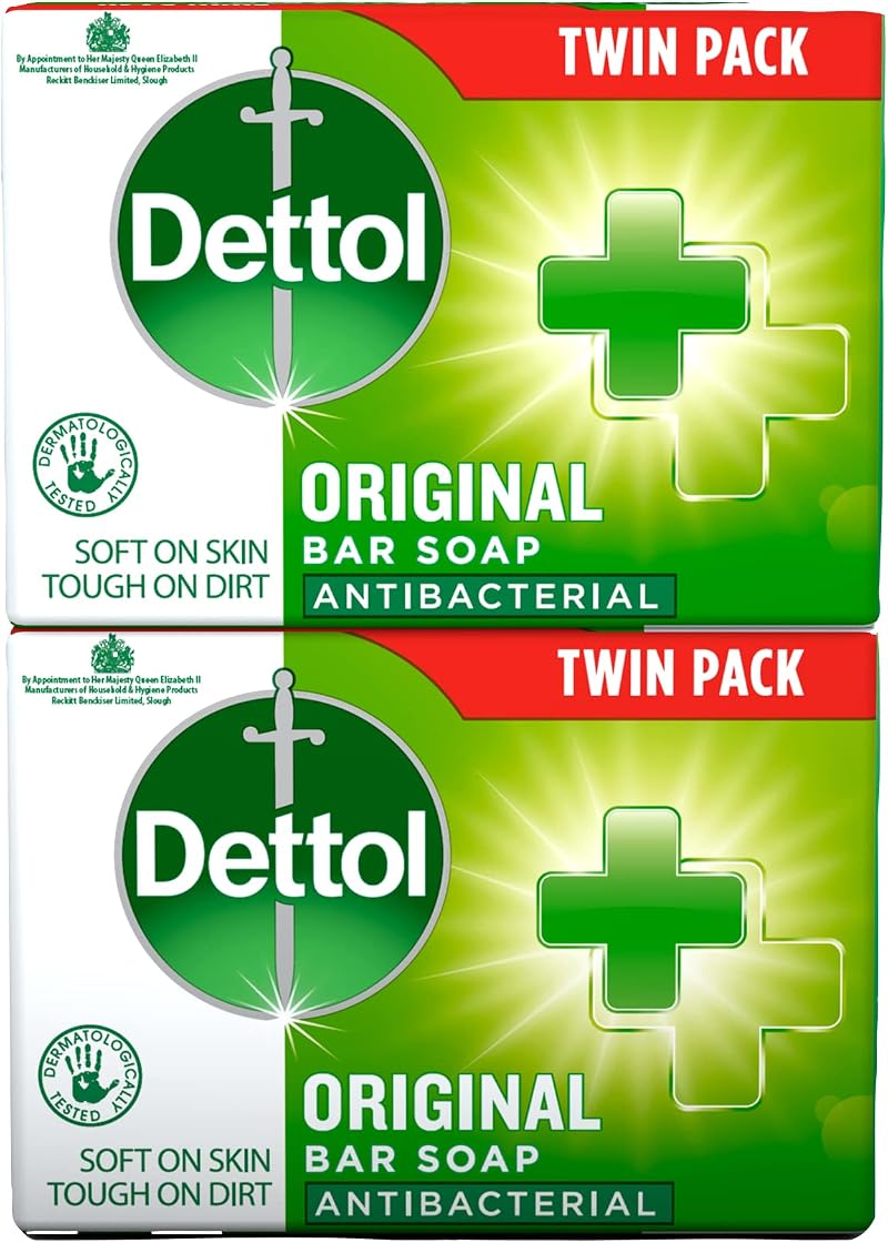Dettol Original Bar Soap 2 x 100 g Dettol Brand Soap