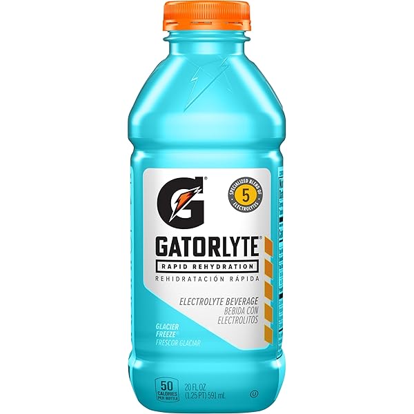 GATORLYTE ZERO SUGAR GLACIER FREEZE 20OZ