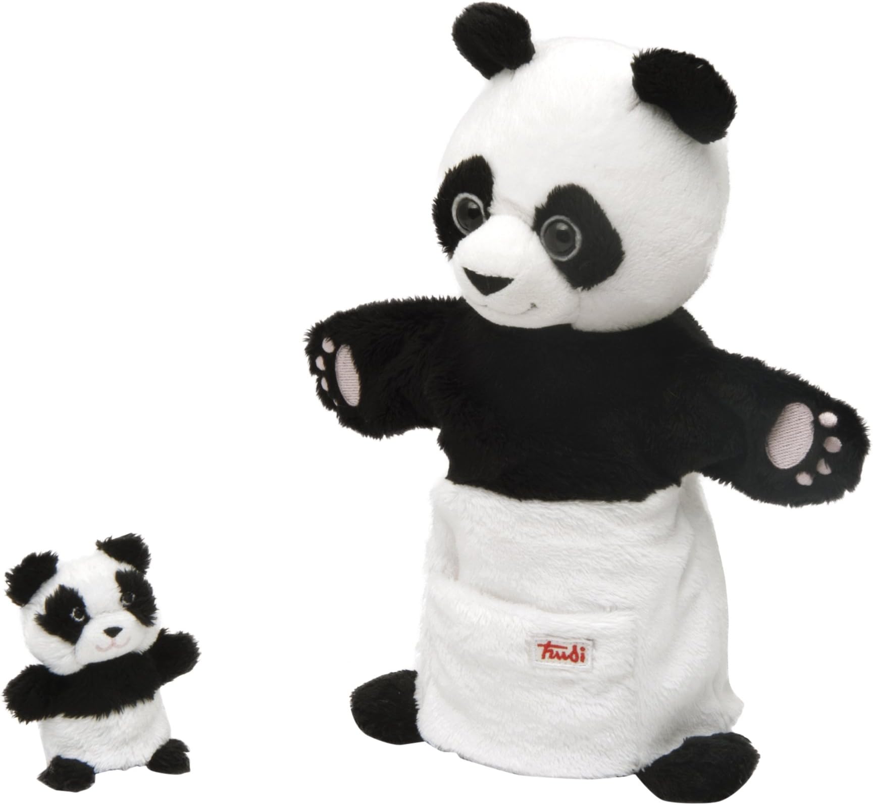 Trudi 29998 Puppet, White/Black