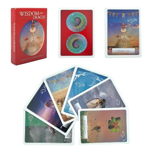 HOHAJIU A 52 Wisdom of The Oracle Cards Pocket Version with E-Guidebook ...