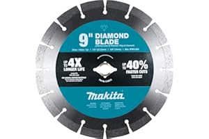 Makita E-02515 9" Diamond Blade, Segmented, General Purpose