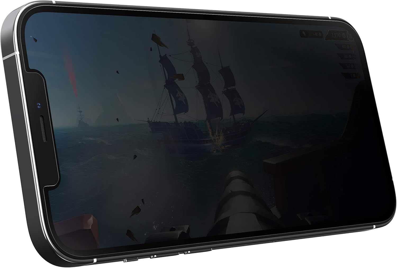 OtterBox for Apple iPhone 11, Performance Horizontal Privacy Glass Screen Protector for Gaming & Streaming - Image 3