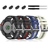 ZPJPPLX 26MM Quick fit Watch Band Compatible with tactix8 Fenix8 51mm/8pro/Fenix 7X 6X Pro 5X Plus,Soft Silicone Strap for Garmin Tactix7 AMOLED/Enduro 3/2/Descent MK2i /MK3i Epix Pro 51mm band