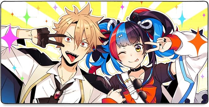 Amazon Co Jp 魅力的な 超大型マウスパッドテーブルクロス アニメゲーム人気キャラクター 80x40x0 2cm 防水 滑り止め かわいい ホビー