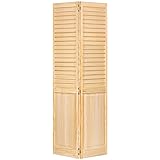 Closet Door, Bi-fold, Louver Panel Plantation