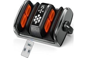 CARESKYpro FSA Eligible HSA Items, Shiatsu Foot Massager for Neuropathy and Pain Relief, 3 Heat Therapy, 5 Intensity Deep Kneading, Rolling for Calf-Feet-Arm Relaxation, Plantar Fasciitis