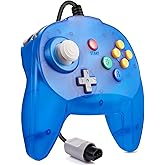 N64 Mini Controller, �쾱�ɾ��ٲ���á N64 Wired 64-bit Gamepad Upgraded Joystick Replacement Controller for N64 Video Console System 