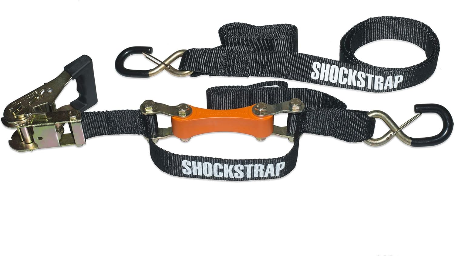 ShockStrap Ratchet Straps Orange (4, 15ft 1.5")