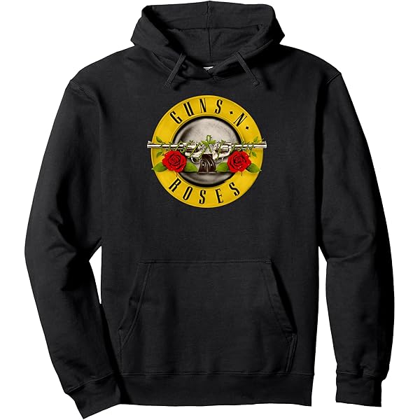 Amazon.com: Guns N' Roses Vintage Cross Pullover Hoodie : Clothing