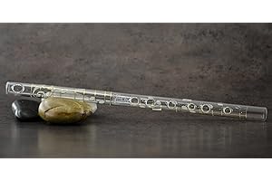 HALL CRYSTAL FLUTES Hall Crystal Flute 11007 - Inline Glass Piccolo in D - Melody