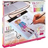 Fashion Angels Fashion Design Light Pad Sketch Set 12521 Light Up Tracing Pad, Includes USB, Ultra Thin Tablet,multi