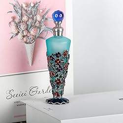 SEVENBEES 25ml Refillable Decorative Vintage Glass