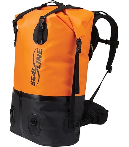 ジャークチキン SEALLINE Pro Pack SealLine Pro Pack Waterproof Backpack, Black, 70-Liter