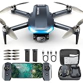 GPS Drone with Camera for Adults 4K, Foldable RC Quadcopter | Brushless Motor, Auto Return, Waypoint Flight, Follow Me, Gesture Control, Under 210g, 2 Batteries, Beginner-Friendly