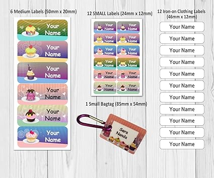 bag tag labels