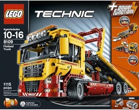 lego flatbed truck 8109