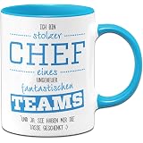 Tasse Stolze Chefin eines fantastischen Teams - Geschenke ...