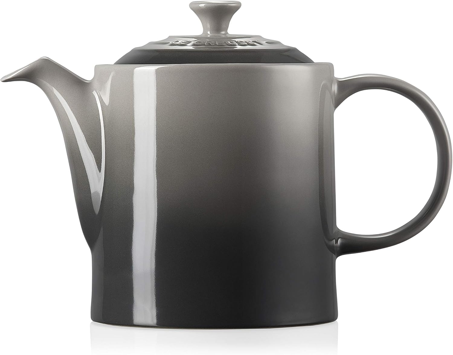 Le Creuset Grand Teapot, Enamelled Stoneware, 1.3 litres, Serves 4 Cups, Flint, 70703134440000, 1,3 L - Image 4
