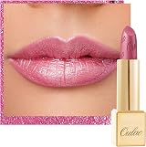 Oulac Metallic Shine Glitter Lipstick Pink High Impact Lipcolor 4.3 g