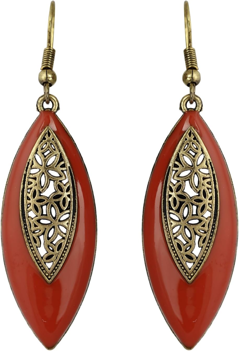 ZENEMEEarring Oxidised Gold Plated Stylish Fancy Earrings Jewellery For Girls & Women