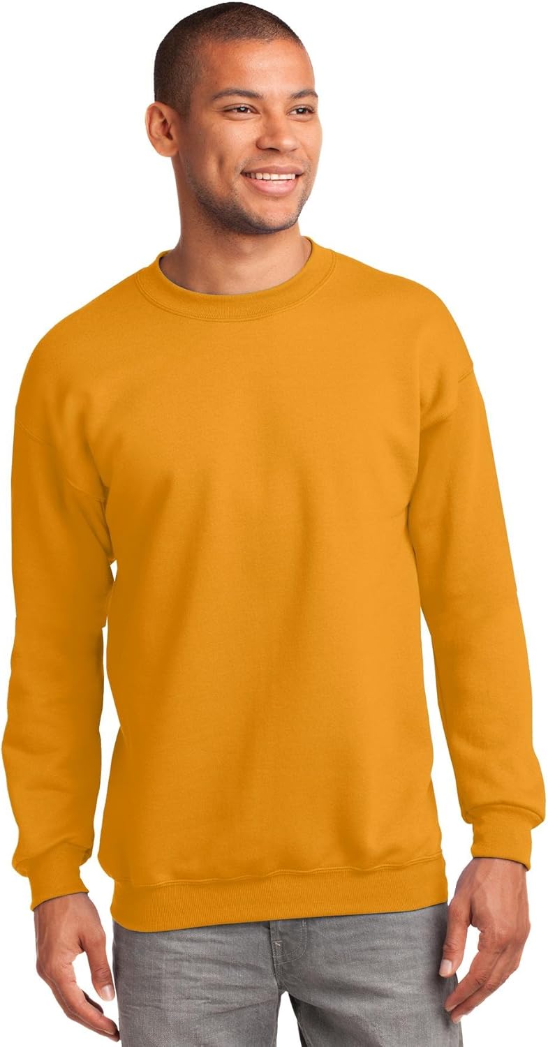 Port & Company Men's Tall Ultimate Crewneck Sweatshirt at  Men’s Clothing store