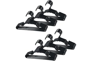 VIIBASE 60 pcs Black Baby Nursery Closet Hangers,Non-Slip Laundry Infant Pant Hanger for Newborn Clothes Gift,Ultra-Thin Child Coat Hanger for Girl Boy Toddler Kid