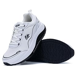 QAUPPE Men's Shoes Walking Arch Support Orthotic